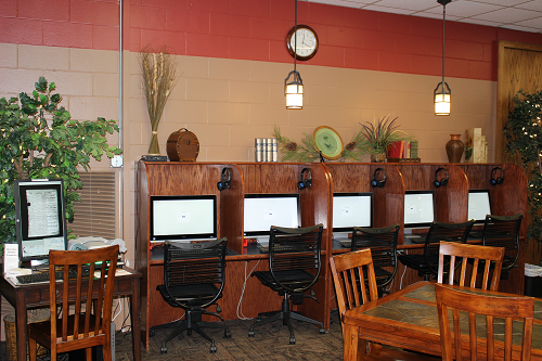 Computers Available at the Library
