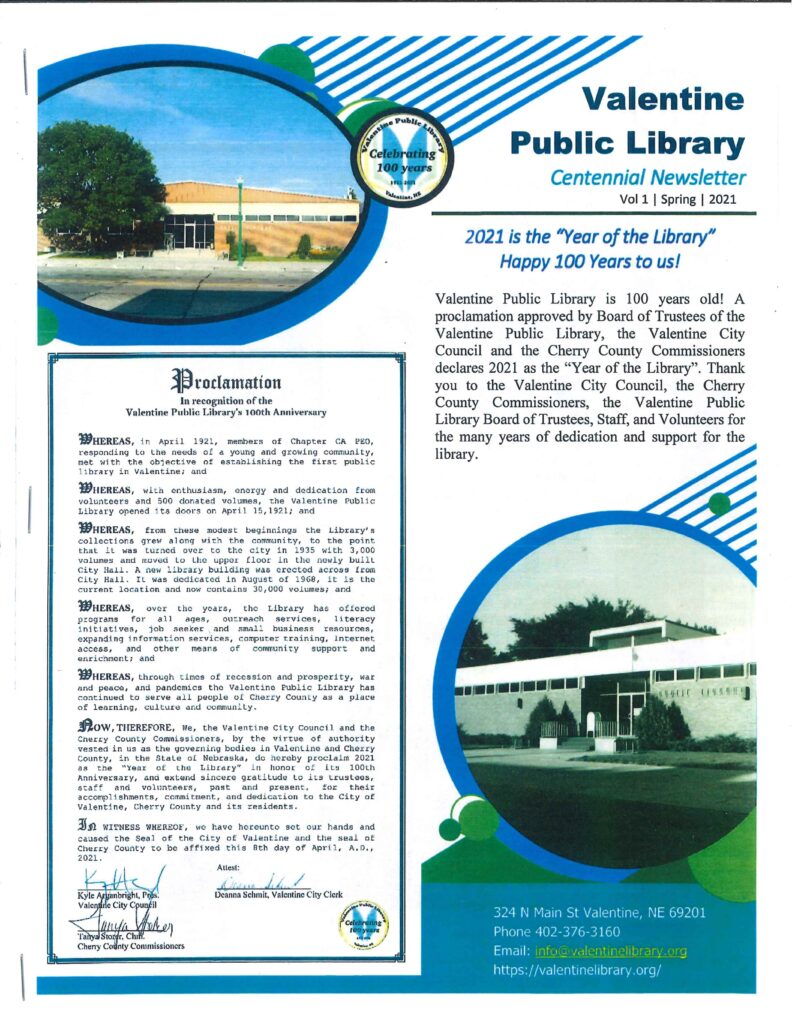 VPL - Valentine Public Library (Valentine, NE) by