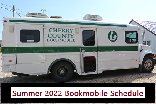 Bookmobile Summer 2022 Schedule