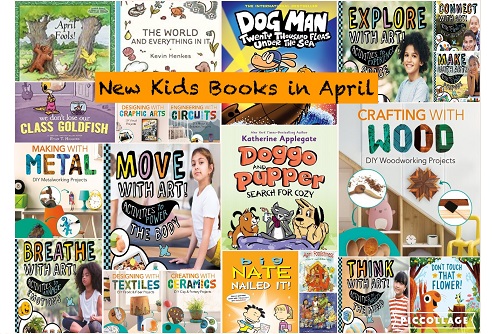 New Kids books in April